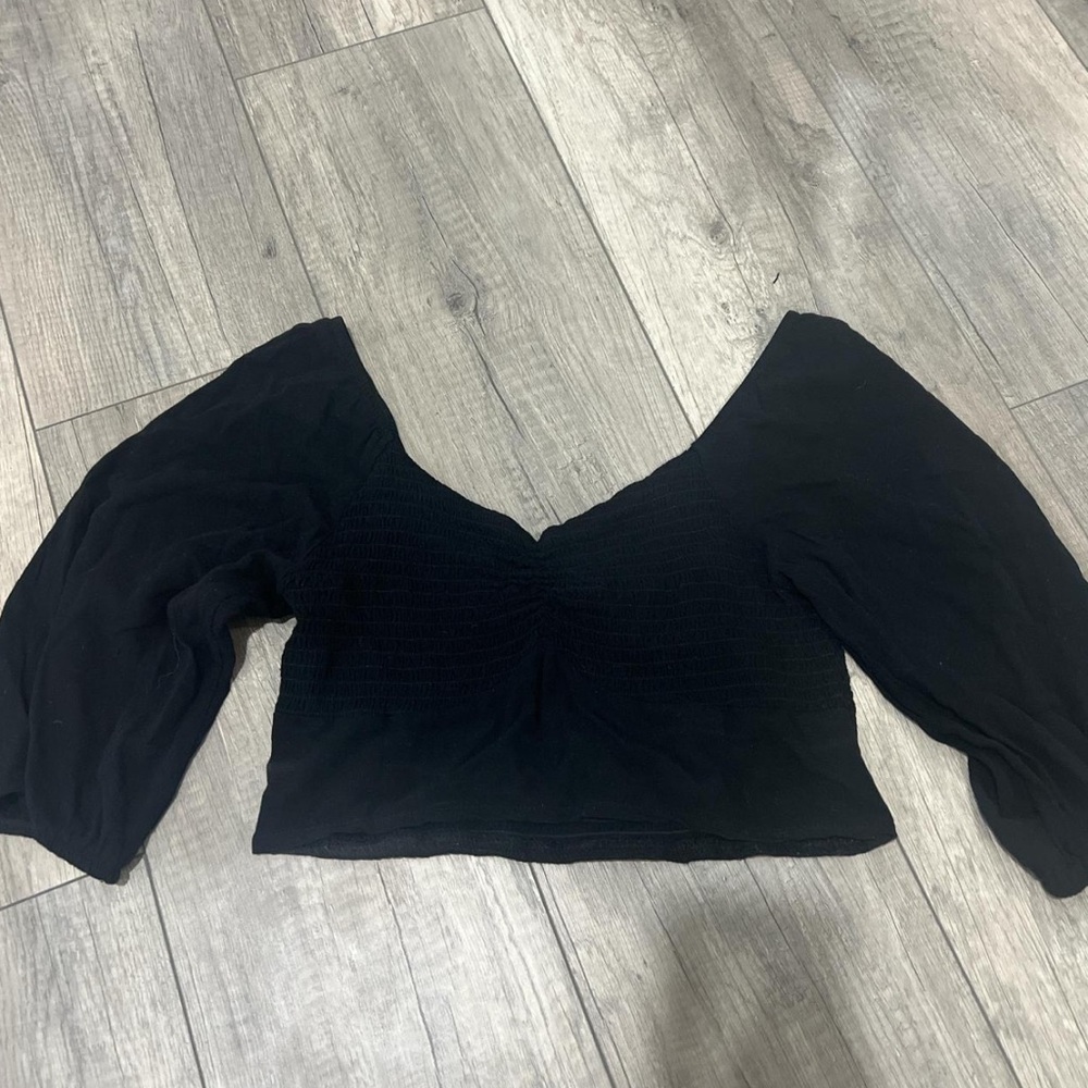 Elegant Black Women's Top